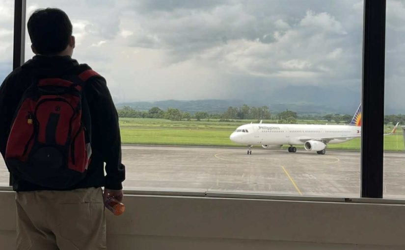 On Flying During A Super Typhoon